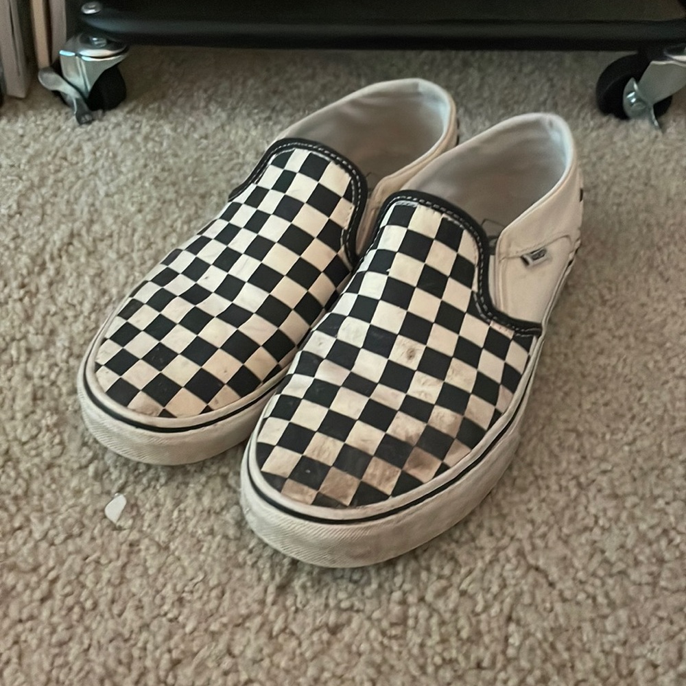 Checkered Vans